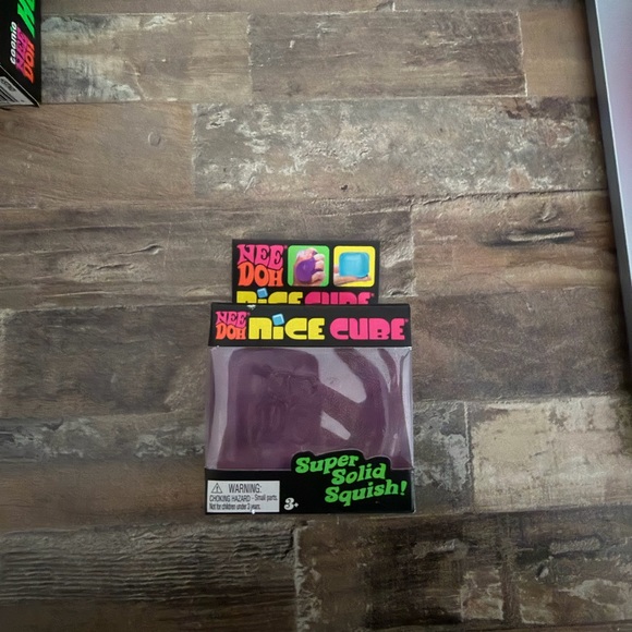 Schylling Other - NEW NeeDoh Nice Cube Super Solid Squish - Purple